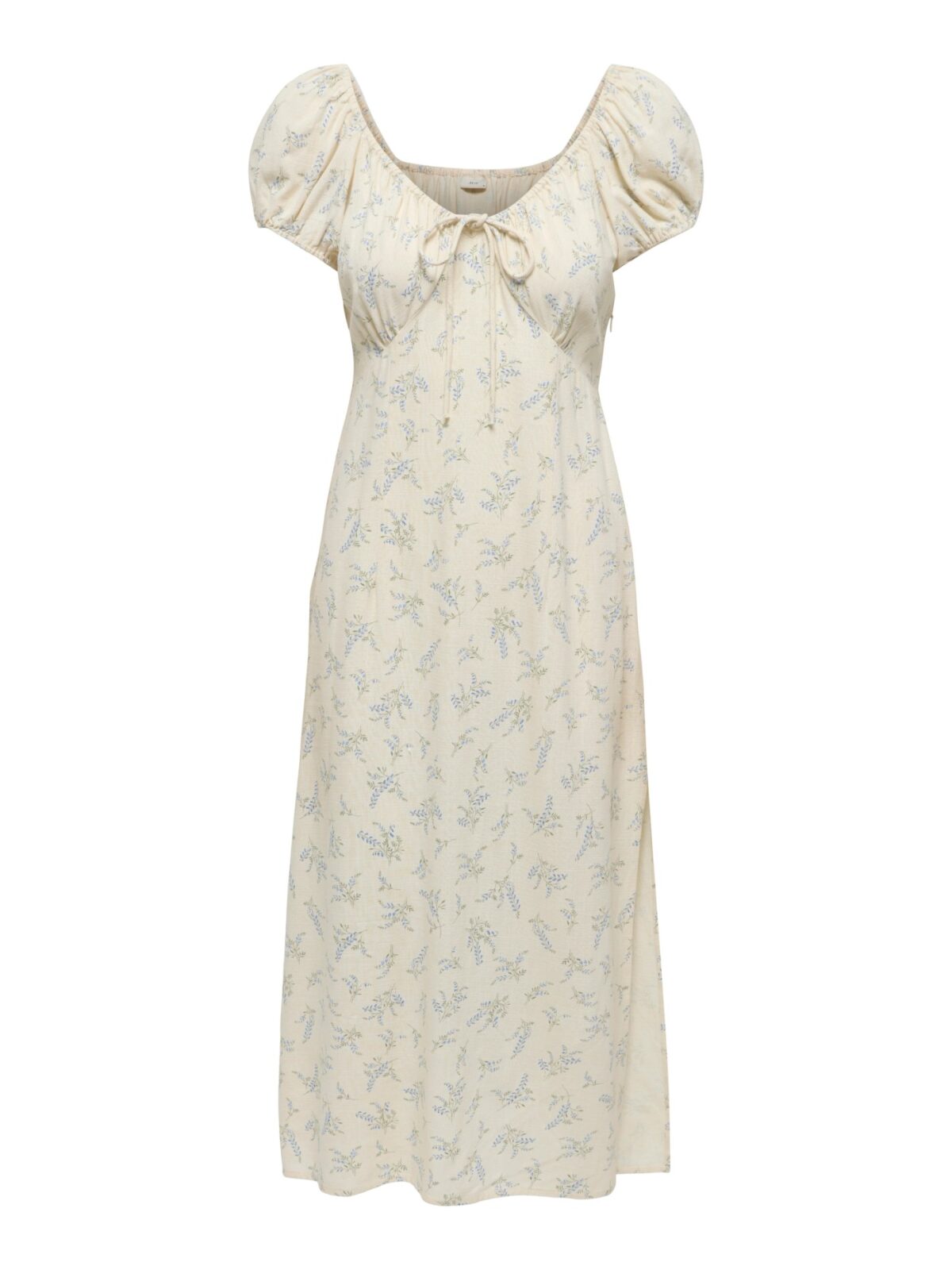 JDY Midi Floral Dress with Sweetheart Neckline