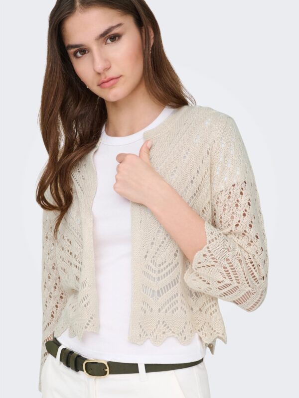 JDY 3/4 Sleeve Knit Cardigan